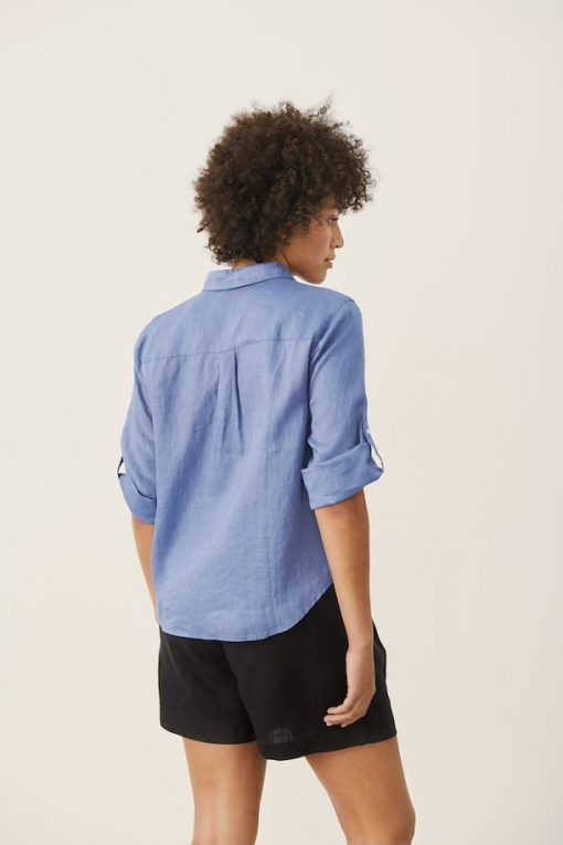 Part Two Cindies Shirt Colony Blue