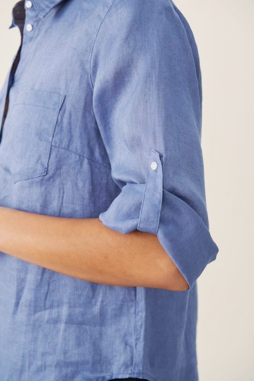 Part Two Cindies Shirt Colony Blue