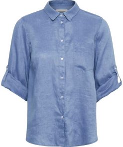 Part Two Cindies Shirt Colony Blue