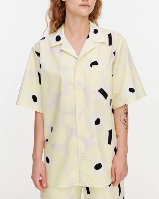 Marimekko Kauniita Pieni Unikko 2 shirt Beige