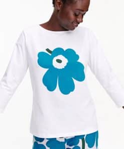 Marimekko Ilma Unikko Placement T-shirt White