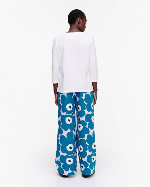 Marimekko Ilma Unikko Placement T-shirt White