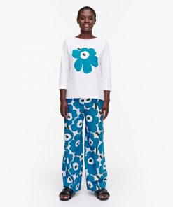 Marimekko Ilma Unikko Placement T-shirt White