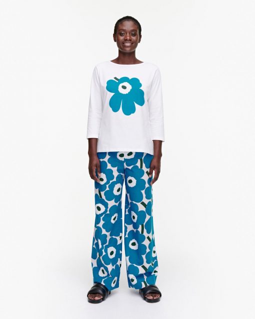 Marimekko Ilma Unikko Placement T-shirt White