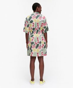 Marimekko Herkku Pieni Tori Dress Yellow