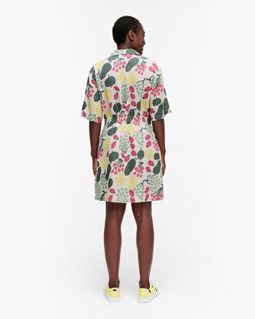 Marimekko Herkku Pieni Tori Dress Yellow