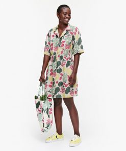 Marimekko Herkku Pieni Tori Dress Yellow