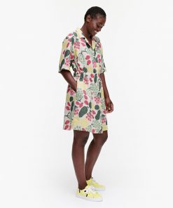 Marimekko Herkku Pieni Tori Dress Yellow