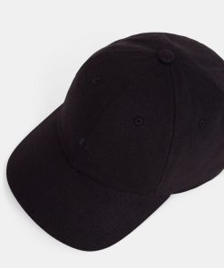 J.Lindeberg Elijah Linen Cap Black