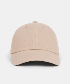 J.Lindeberg Elijah Linen Cap Summer Dunes
