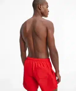 Calvin klein Medium Drawstring Swim Shorts Fierce Red