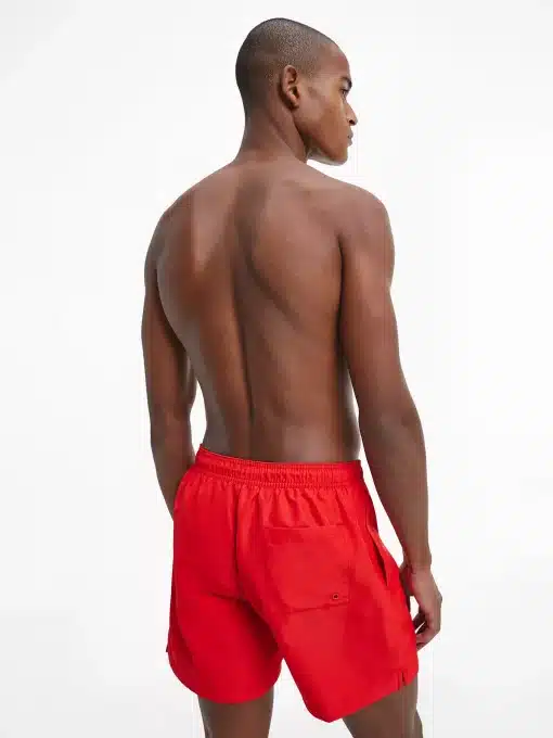 Calvin klein Medium Drawstring Swim Shorts Fierce Red
