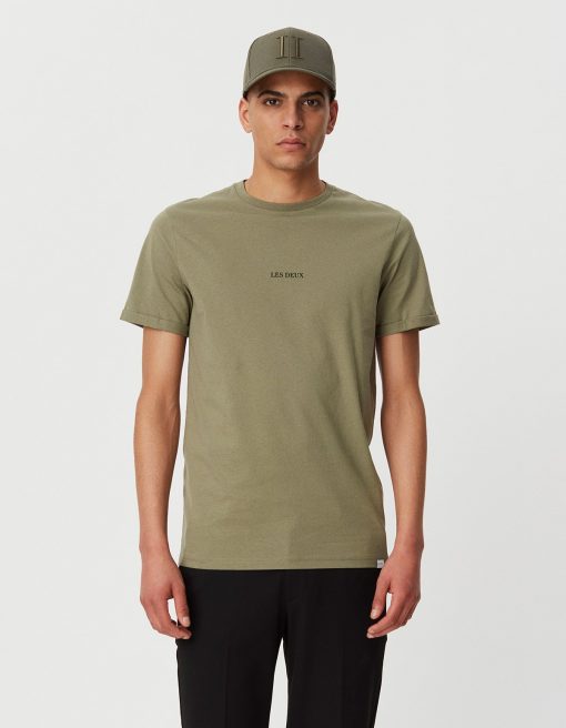 Les Deux Lens T-shirt Lichen Green