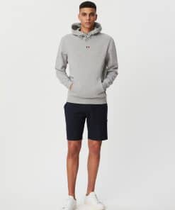 Les Deux Flag Hoodie Grey Melange