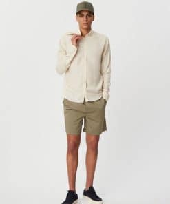 Les Deux Christoph Linen Shirt Ivory