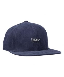 Makia Corduroy Cap Navy