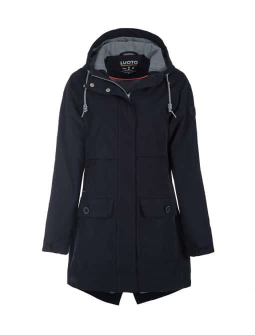 Luoto Maija Parka Jacket Navy