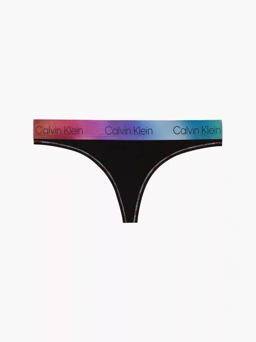 Calvin Klein Thong Pride Black
