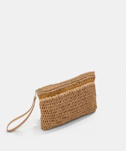 Esprit Straw bag Camel