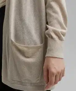 Esprit Linen Blend Cardigan Light Beige