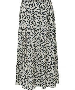Selected Femme Paulina Midi Skirt Black