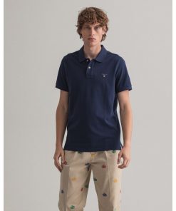 Gant Original Pique Rugger Evening Blue