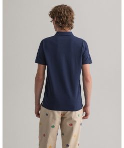 Gant Original Pique Rugger Evening Blue