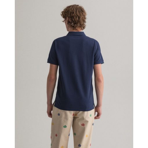 Gant Original Pique Rugger Evening Blue