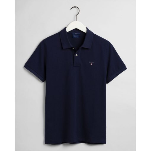 Gant Original Pique Rugger Evening Blue