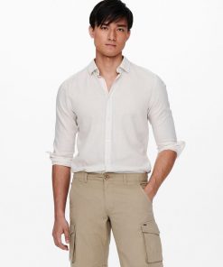 Only & Sons Keon Life Shirt Glacier Gray