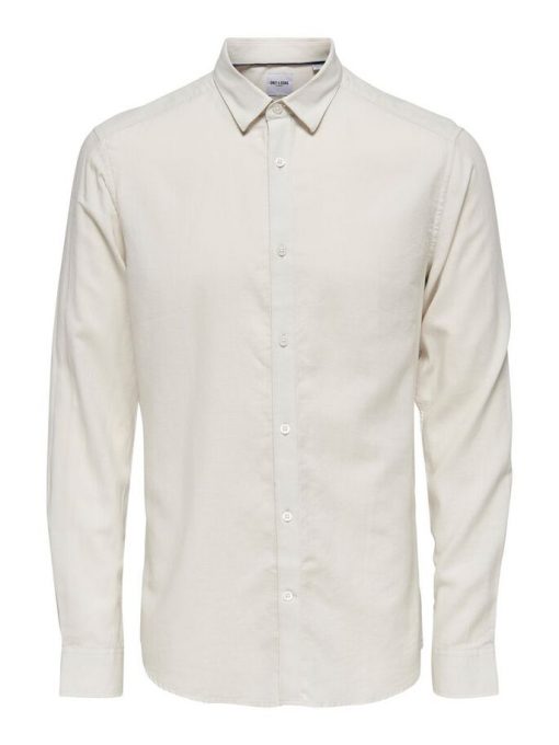 Only & Sons Keon Life Shirt Glacier Gray
