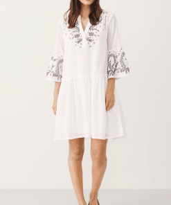Part Two Sophia Dress White