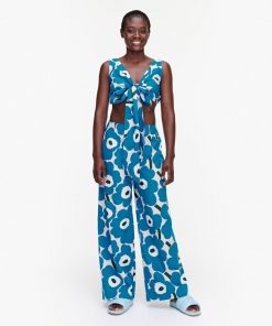 Marimekko Uneksuu Pieni Unikko Pants Blue