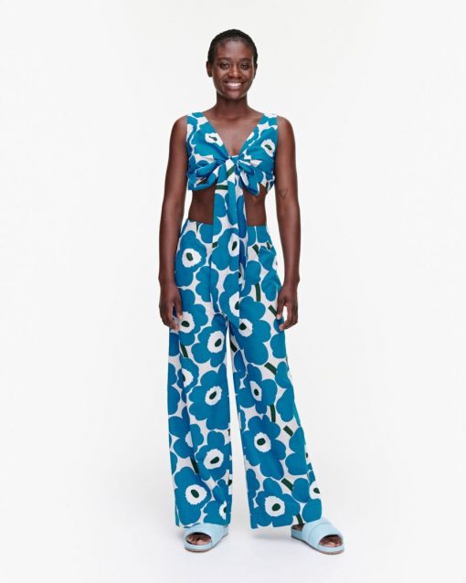 Marimekko Uneksuu Pieni Unikko Pants Blue
