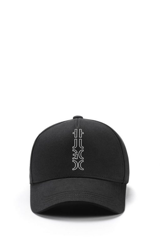 Hugo Boss Cropped Logo Cap Black
