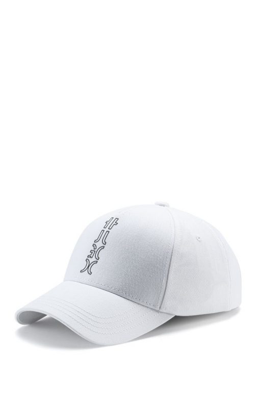 Hugo Boss Cropped Logo Cap White