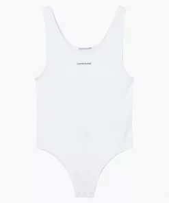 Calvin Klein Rib Body Suit Bright White