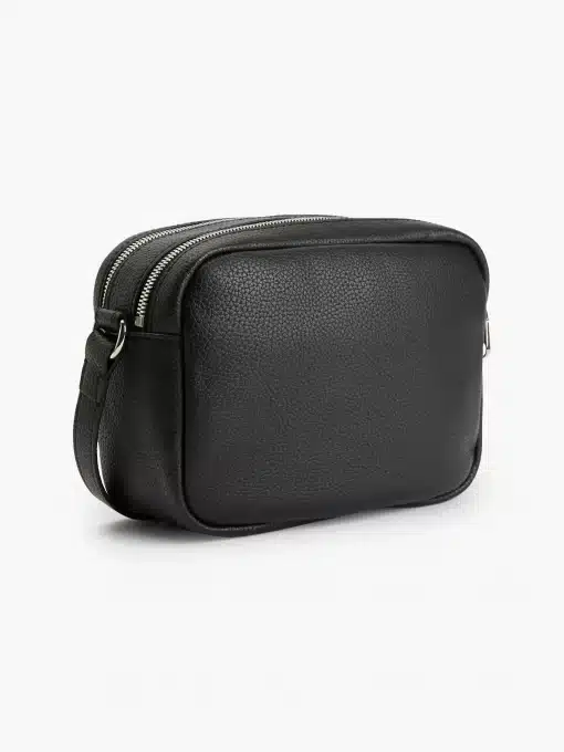 Calvin Klein Double Zip Crossbody Bag Black