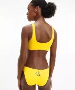 Calvin Klein CK One Bikini Bottom Hazard Yellow