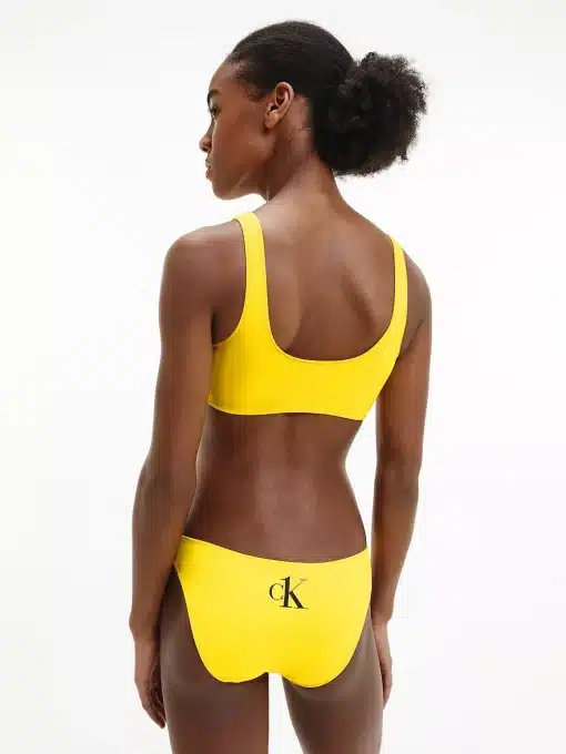 Calvin Klein CK One Bikini Bottom Hazard Yellow