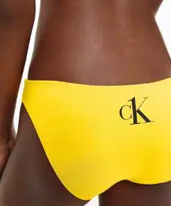 Calvin Klein CK One Bikini Bottom Hazard Yellow