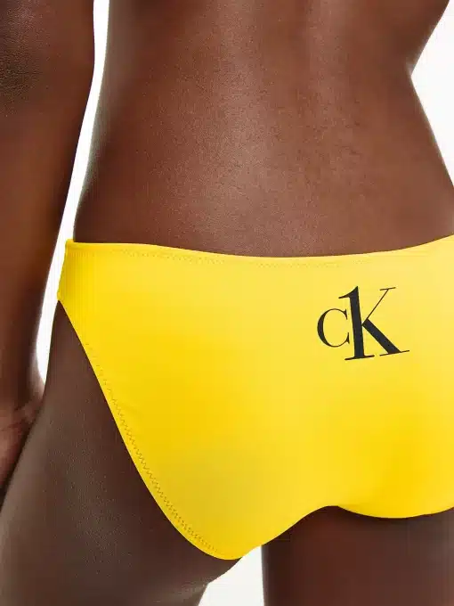 Calvin Klein CK One Bikini Bottom Hazard Yellow