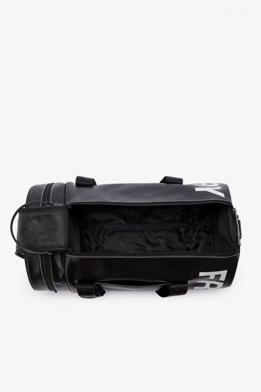 Fred Perry Laurel Wreath Barrel Bag Black