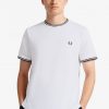 Fred Perry Twin Tipped T-shirt White