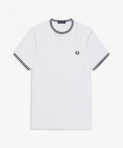 Fred Perry Twin Tipped T-shirt White