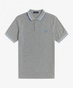 Fred Perry M3600 Pique Steel Marl