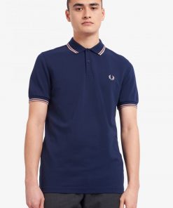 Fred Perry M3600 Pique Dark Carbon