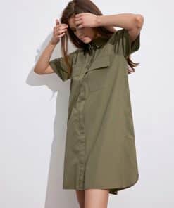 Envii Enwheat Dress Deep Lichen Green
