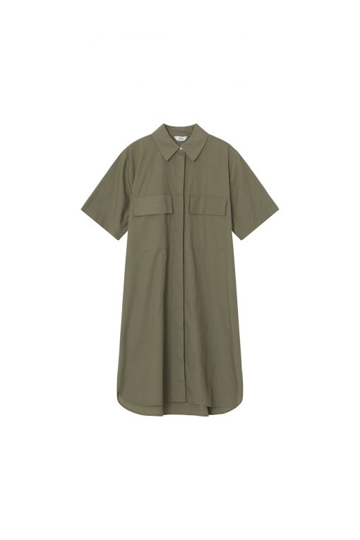 Envii Enwheat Dress Deep Lichen Green