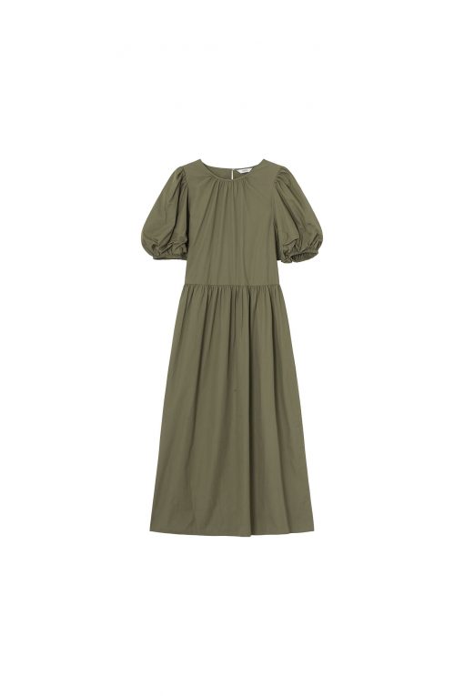 Envii Ensaffron Dress Deep Lichen Green